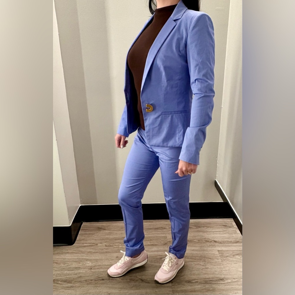 Luisa Spagnoli Light Blue Suit Set